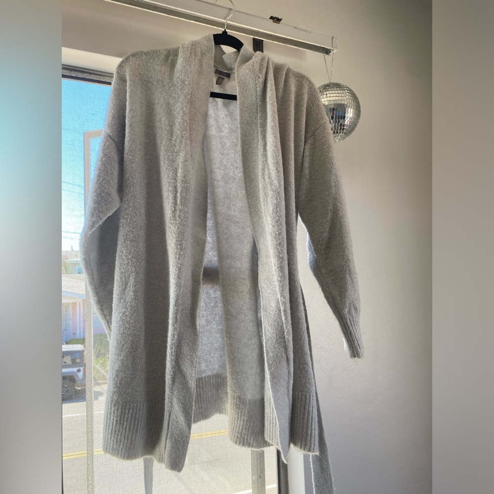 Cozy Sparkling Gray Women's Sweater